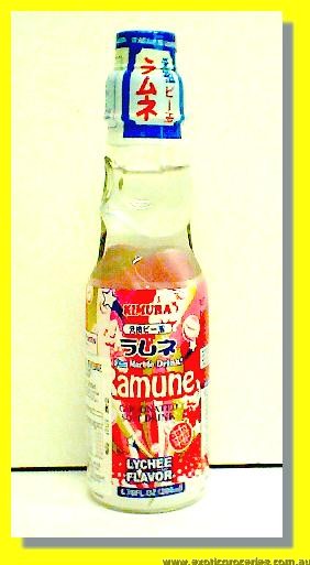 Ramune Carbonated Soft Drink Lychee Flavour