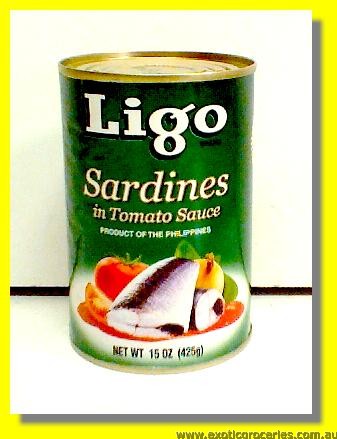 Green Sardines in Tomato Sauce