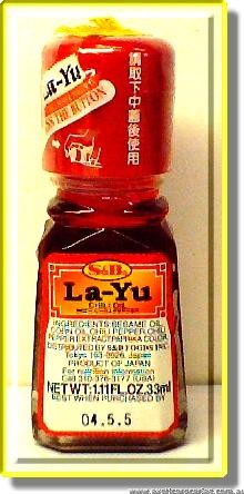 La Yu Chili Oil W/Chili Pepper