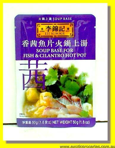 Soup Base for Fish & Cilantro Hot Pot