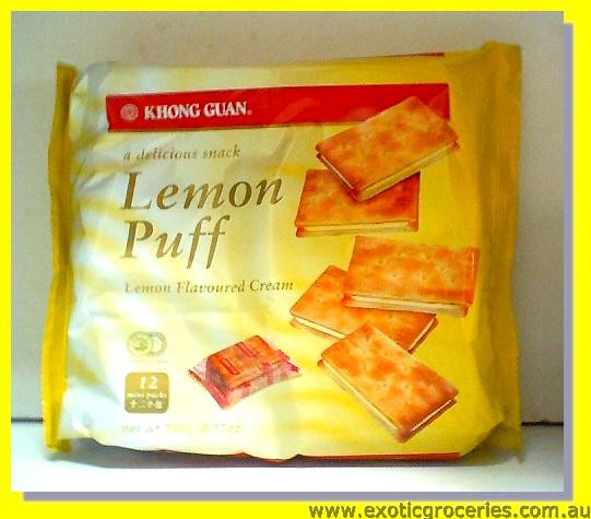 Lemon Puff Biscuits