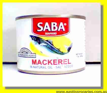 Mackerel in Natural Oil Salted Added