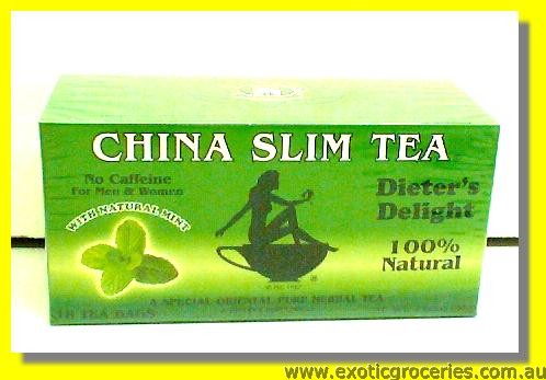 China Slim Tea With Natural Mint