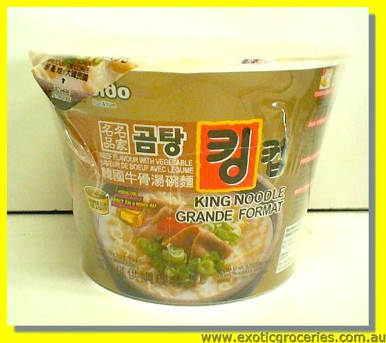 King Noodle Beef Flavour with Vegetable