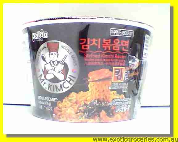 Mr. Kimchi Instant Stir Fried Kimchi Ramen Bowl