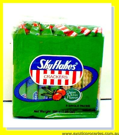 Sky Flakes Crackers  Onion & Chives Flavour