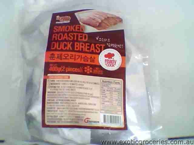 Frozen Smoked Roasted Duck Breast