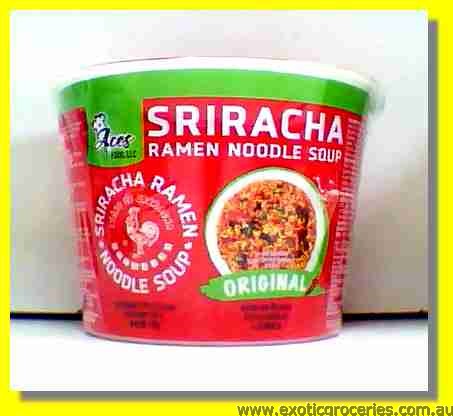 Sriracha Ramen Bowl Noodle Soup Original Flavour