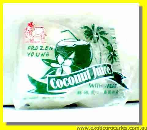 Frozen Coconut Juice with Meat (Bag)