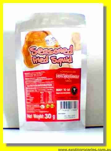 Seasoned Fried Squid Hot & Spicy Flavour