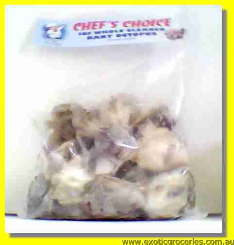 Frozen Baby Octopus IQF Whole Cleaned 26/40