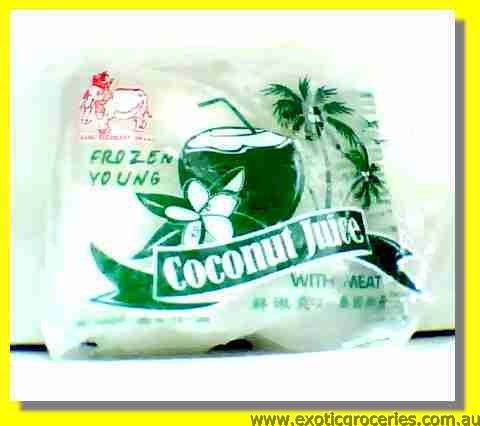 Frozen Young Coconut Juice with Meat (BAG)
