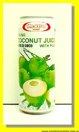 Young Coconut Juice with Pulp