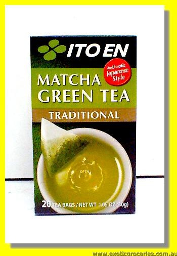 Matcha Green Tea Traditional 20teabags