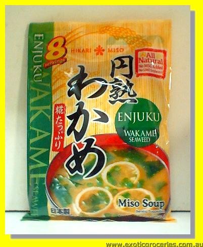 Instant Miso Soup Wakame Seaweed Flavour (8 Servings)