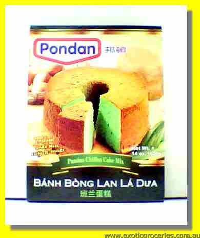 Pandan Chiffon Cake Mix