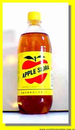Apple Sidra (Apple Soda Drink)