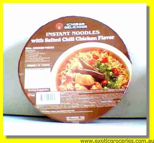 Ichiban Delicious Instant Noodles with Salted Chilli Chicken Fla
