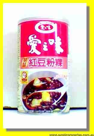 Red Bean with Jelly in Syrup