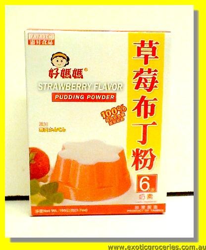 Strawberry Flavour Pudding Powder
