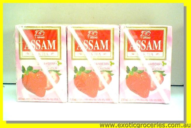Assam Strawberry Milk Tea 6packs