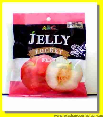 Peach Flavour Jelly Pocket