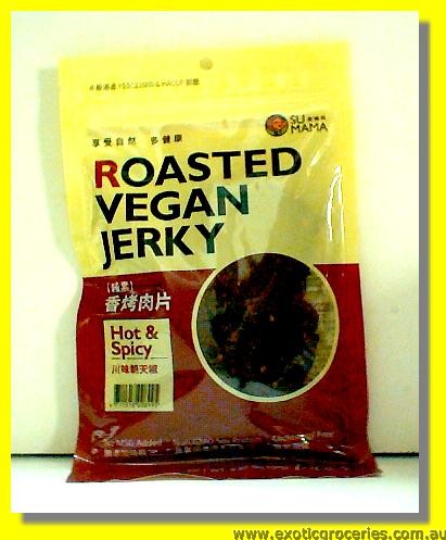Roasted Vegan Jerky Hot & Spicy