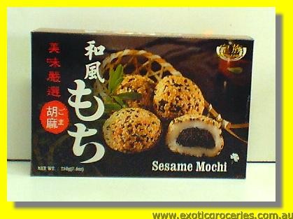 Sesame Mochi
