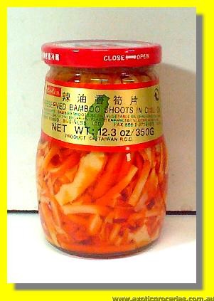 Preserved Bamboo Shoots in Chilli Oil