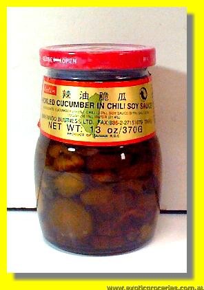 Pickled Cucumber in Chilli Soy Sauce