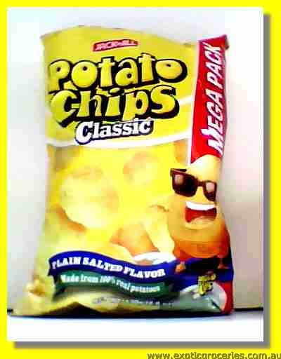Potato Chips Plain Salted Flavour