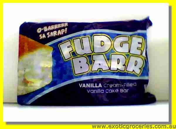 Fudgee Barr Vanilla Cream Filled Cake Bar