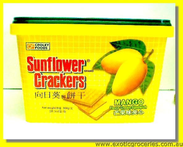 Mango Flavour Cream Sandwich Crackers