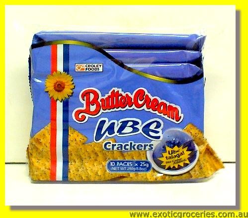 Butter Cream Ube Crackers 10packs