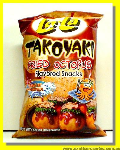 Takoyaki Fried Octopus Flavoured Snack