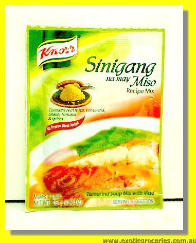 Tamrind Soup Mix with Miso Sinigang Na May Miso Recipe Mix