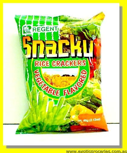 Rice Crackers Vegetable Flavor