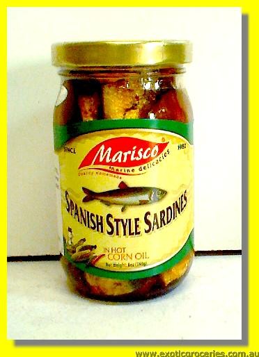 Spanish Sardines (in Hot Corn Oil Sauce)
