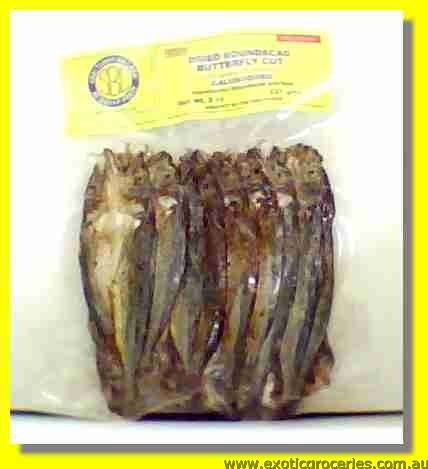 Dried Roundscad Butterfly Cut Galunggong