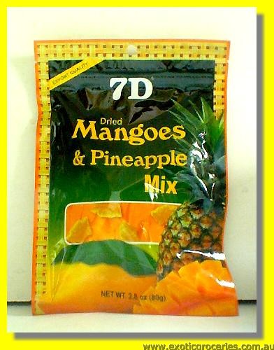 Dried Mangoes & Pineapple Mix