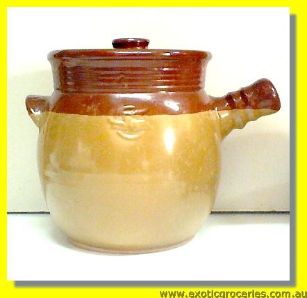 Tall Claypot Congee Pot #3