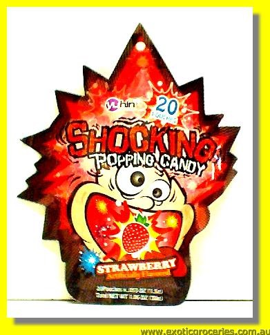Strawberry Flavor Popping Candy