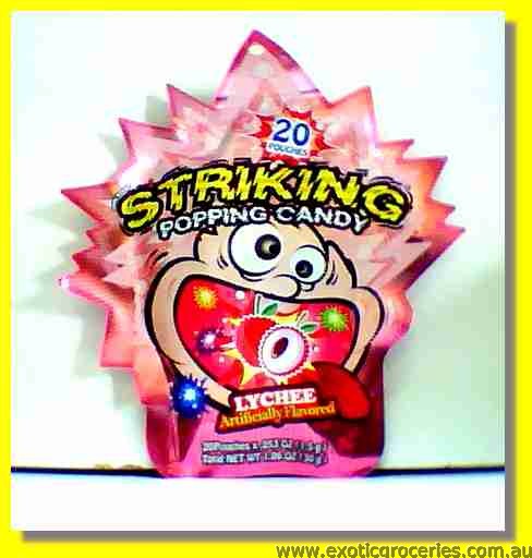 Lychee Flavoured Popping Candy 20pouches