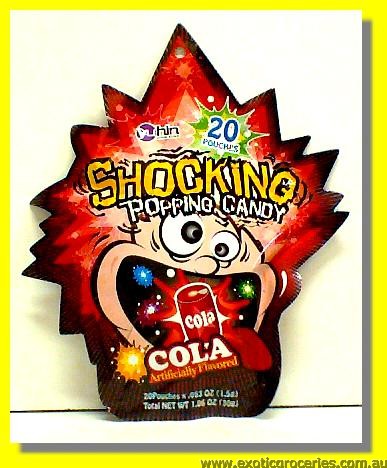 Cola Flavor Popping Candy