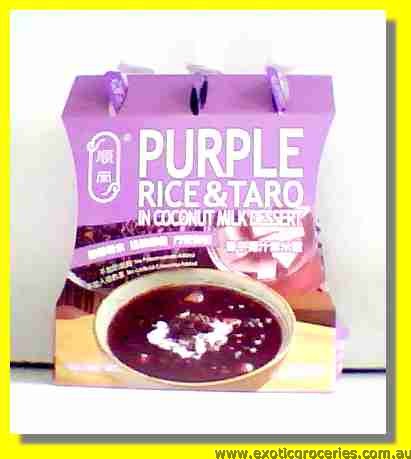 Purple Rice & Taro in Coconut Milk Dessert 3bags