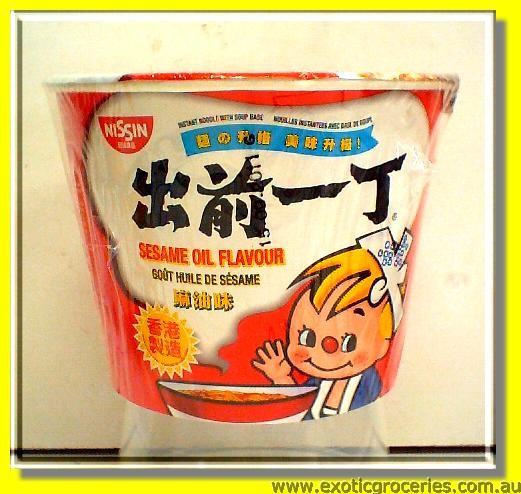 Sesame Oil Flavour Bowl Noodle
