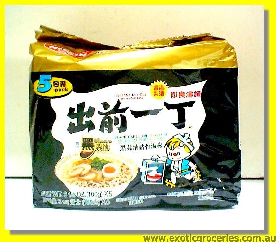 Instant Noodle Black Garlic Oil Tonkotsu Flavour 5packs