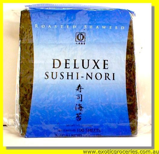 Roasted Seaweed 100sheets (Deluxe Sushi Nori)