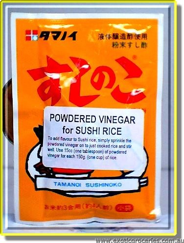 Powdered Sushi Vinegar for Sushi Rice