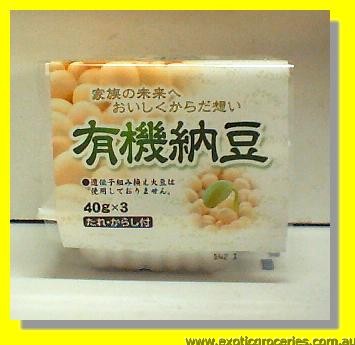 Frozen Fermented Organic Soybean Natto (3pkts)